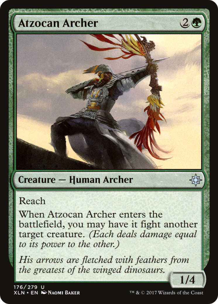 Atzocan Archer (XLN-176) - Ixalan Foil