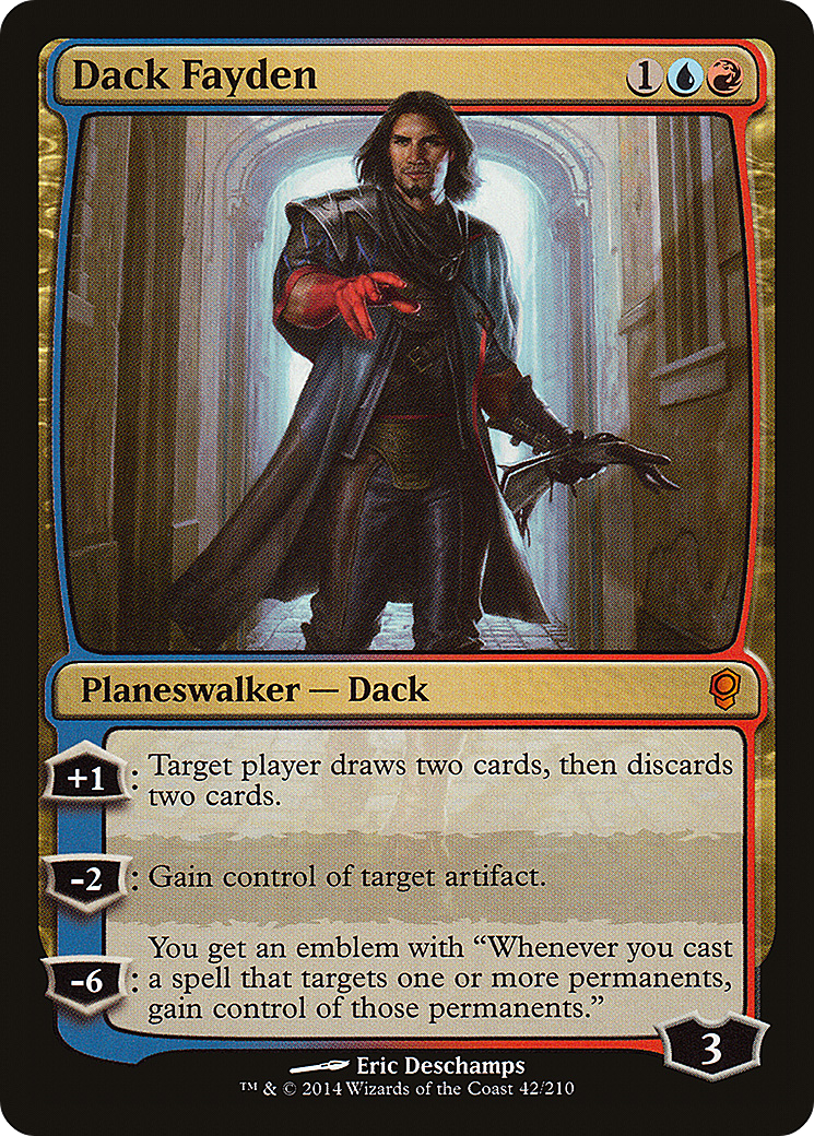 Dack Fayden (CNS-042) - Conspiracy Foil