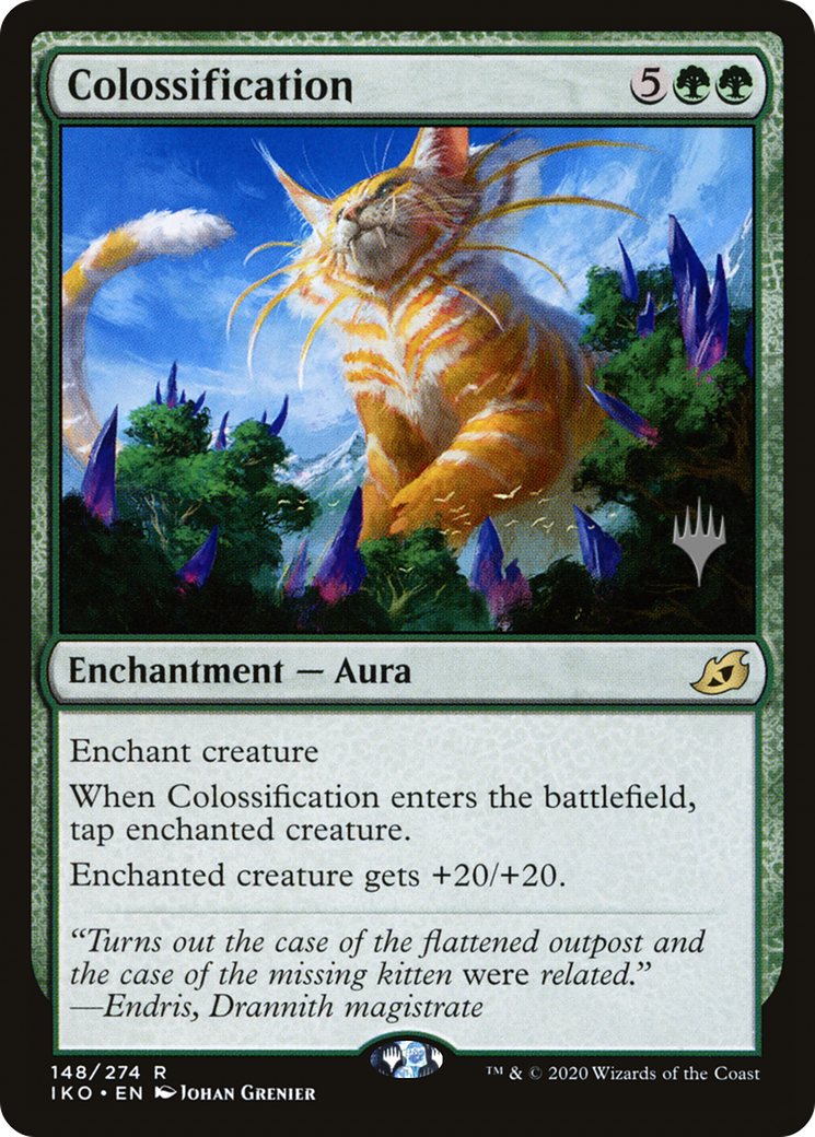 Colossification (PPIKO-148) - Ikoria: Lair of Behemoths Promos Foil