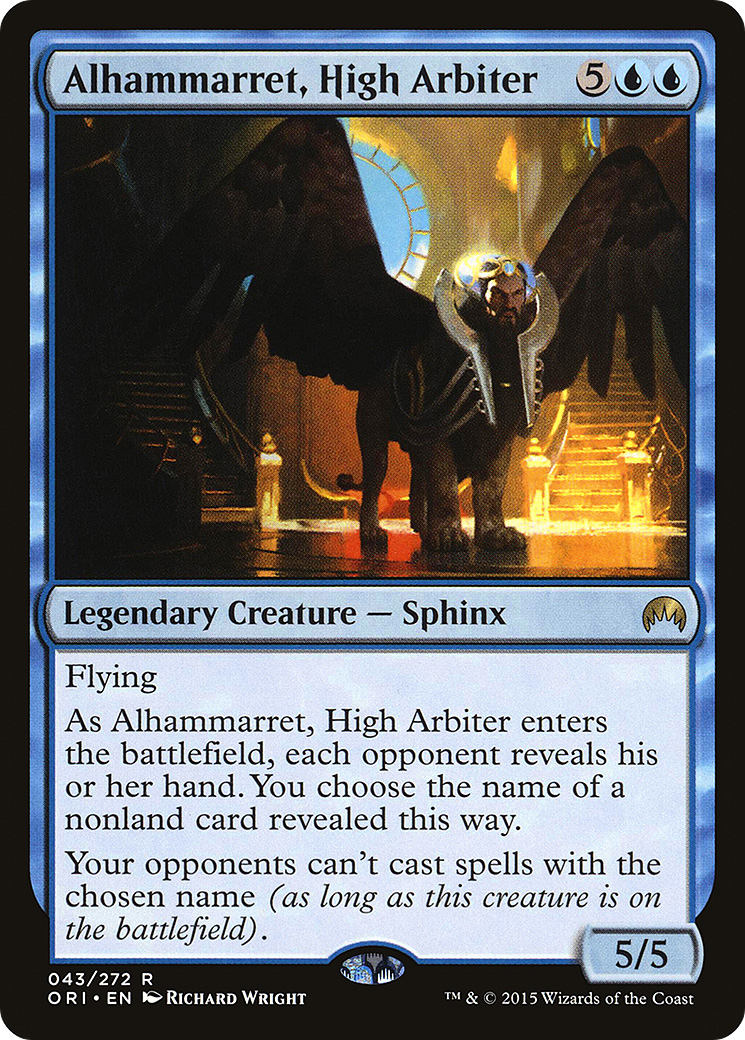 Alhammarret, High Arbiter (ORI-043) - Magic Origins Foil