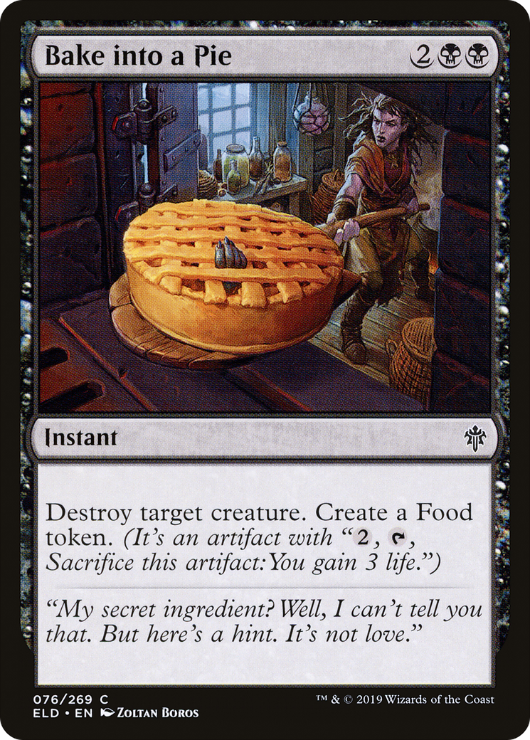 Bake into a Pie (ELD-076) - Throne of Eldraine