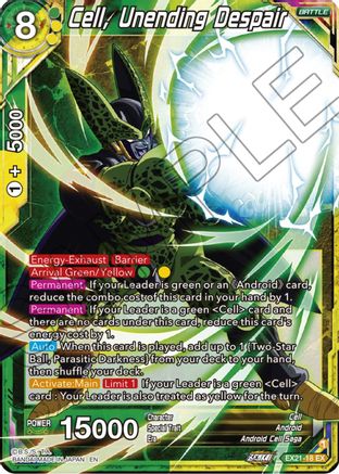 Cell, Unending Despair (EX21-18) - 5th Anniversary Set Foil