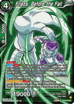 Frieza, Before the Fall (EX21-07) - 5th Anniversary Set Foil