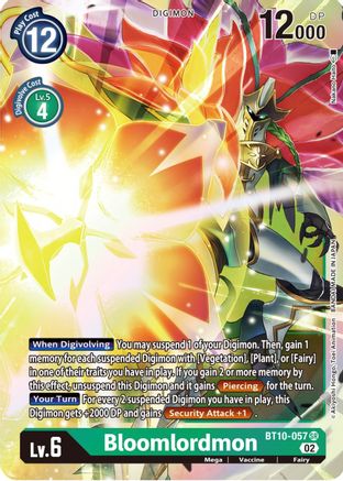 Bloomlordmon (BT10-057) - Xros Encounter Foil