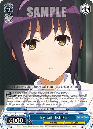 icy tail, Echika (SHS/W56-E089 U) - Saekano: How to Raise a Boring Girlfriend