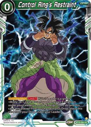Control Ring's Restraint (BT19-094) - Fighters Ambition