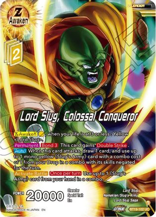 Lord Slug, Colossal Conqueror (BT19-102) - Fighters Ambition