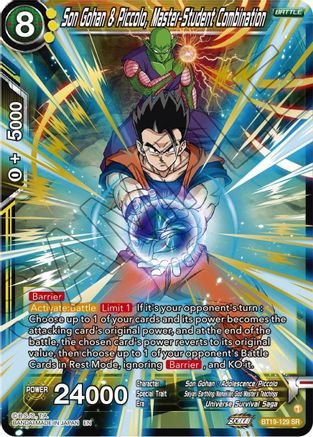Son Gohan & Piccolo, Master-Student Combination (BT19-129) - Fighters Ambition Foil