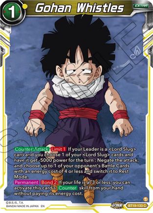Gohan Whistles (BT19-133) - Fighters Ambition