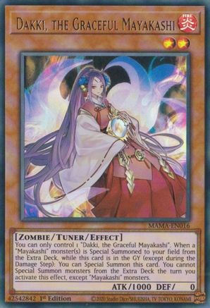 Dakki, the Graceful Mayakashi (MAMA-EN016) - Magnificent Mavens 1st Edition