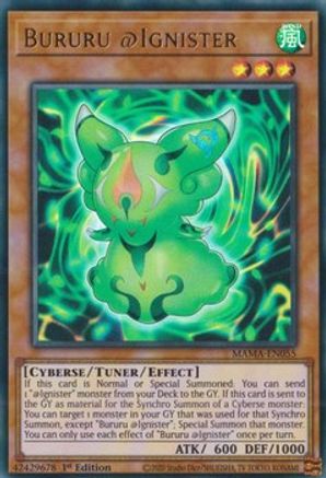 Bururu @Ignister (MAMA-EN055) - Magnificent Mavens 1st Edition