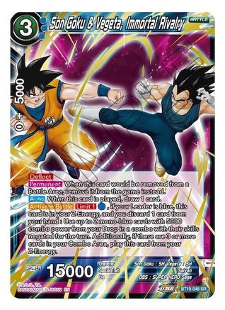 Son Goku & Vegeta, Immortal Rivalry (BT19-048) - Fighters Ambition Foil