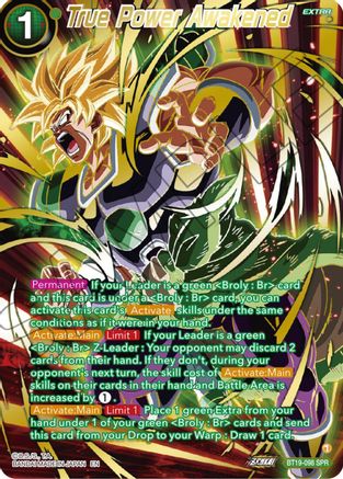 True Power Awakened (SPR) (BT19-098) - Fighters Ambition Foil