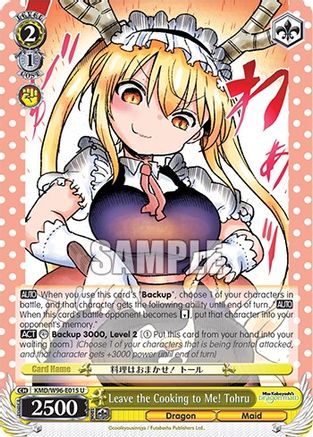 Leave the Cooking to Me! Tohru (KMD/W96-E015 U) - Miss Kobayashi's Dragon Maid