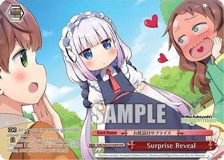 Surprise Reveal (OFR) (KMD/W96-E074OFR OFR) - Miss Kobayashi's Dragon Maid