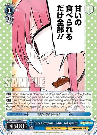 Sweet Proposal, Miss Kobayashi (KMD/W96-E087 U) - Miss Kobayashi's Dragon Maid
