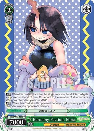 Harmony Faction, Elma (KMD/W96-TE18 TD) - Miss Kobayashi's Dragon Maid