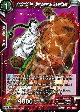 Android 14, Mechanical Assailant (BT19-023) - Fighters Ambition