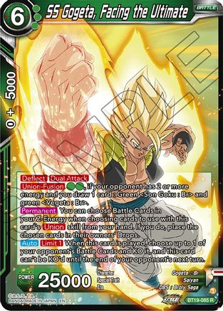 SS Gogeta, Facing the Ultimate (BT19-085) - Fighters Ambition