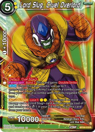 Lord Slug, Cruel Overlord (BT19-113) - Fighters Ambition
