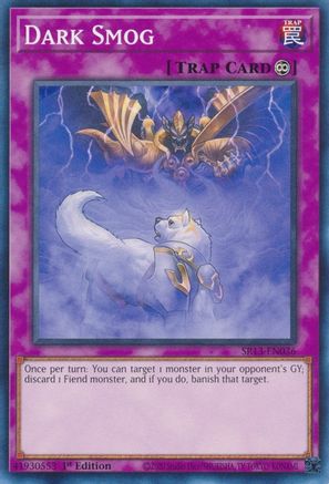 Dark Smog (SR13-EN036) - Structure Deck: Dark World 1st Edition