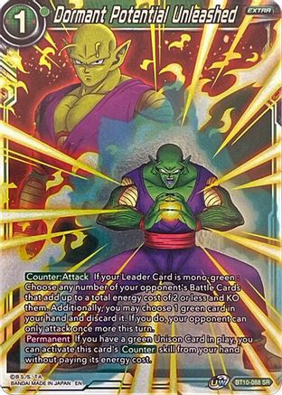 Dormant Potential Unleashed (Gift Collection 2022) (BT10-088) - Promotion Cards Foil