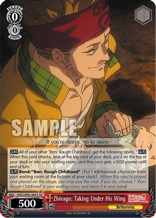 Zhivago: Taking Under His Wing (SR) (SDS/SX05-065S SR) - The Seven Deadly Sins: Revival of The Commandments