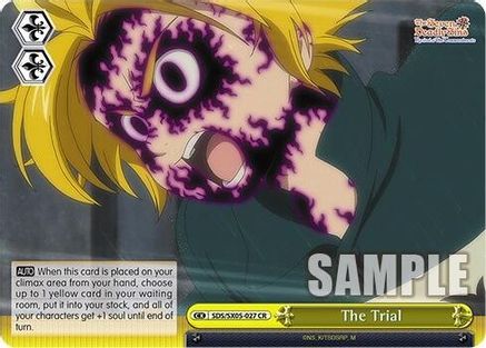 The Trial (SDS/SX05-027 CR) - The Seven Deadly Sins: Revival of The Commandments