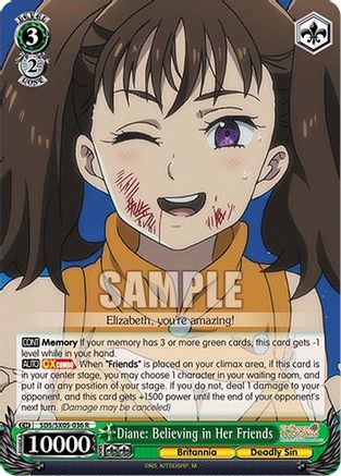 Diane: Believing in Her Friends (SDS/SX05-036 R) - The Seven Deadly Sins: Revival of The Commandments