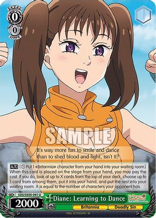 Diane: Learning to Dance (SDS/SX05-041 U) - The Seven Deadly Sins: Revival of The Commandments