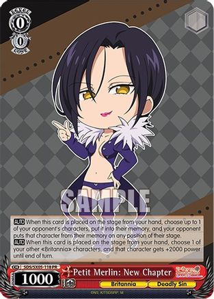 Petit Merlin: New Chapter (SDS/SX05-118 PR) - The Seven Deadly Sins: Revival of The Commandments