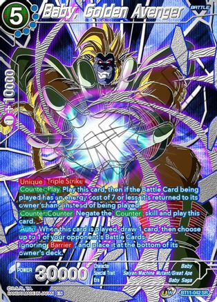 Baby, Golden Avenger (BT11-042) - Collectors Selection Vol 3 Foil