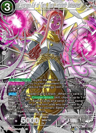 Supreme Kai of Time, Time Labyrinth Unleashed (BT13-135) - Collectors Selection Vol 3 Foil