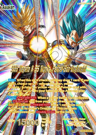 Trunks // SSB Vegeta & SS Trunks, Father-Son Onslaught (BT16-071) - Collectors Selection Vol 3 Foil