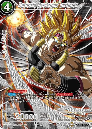 Bardock, Awakened Instincts (EX06-30) - Collectors Selection Vol 3 Foil