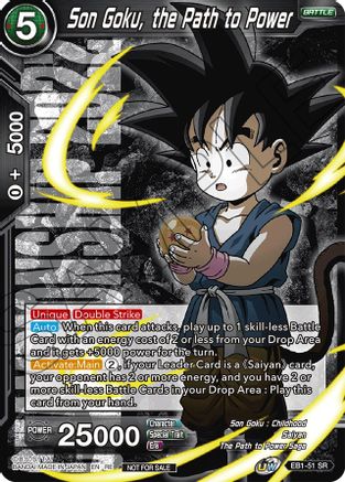 Son Goku, the Path to Power (Championship 2022 Celebration Pack) (EB1-51) - Promotion Cards Foil