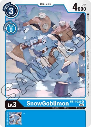 SnowGoblimon (BT11-021) - Dimensional Phase