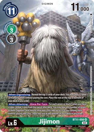 Jijimon (Alternate Art) (BT11-056) - Dimensional Phase Foil