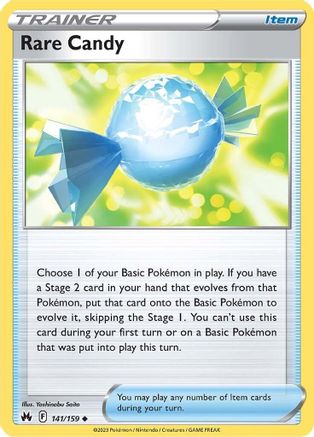 Rare Candy 141/159 Crown Zenith - Uncommon