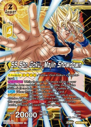 SS Son Goku, Majin Showdown (BT20-086) - Power Absorbed