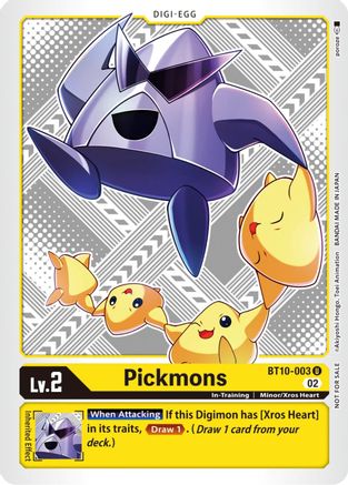 Pickmons (Winner Pack Dimensional Phase) (BT10-003) - Xros Encounter