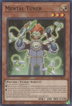 Mental Tuner (PHHY-EN012) - Photon Hypernova 1st Edition