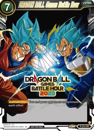 DRAGON BALL Games Battle Hour (Dragon Ball Games Battle Hour 2023 Promo Card Set) (P-514) - Promotion Cards Foil