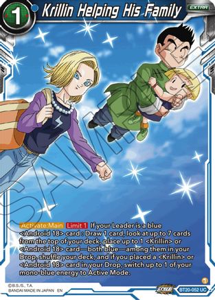 Krillin Helping His Family (BT20-052) - Power Absorbed