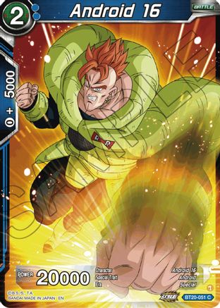 Android 16 (BT20-051) - Power Absorbed Foil