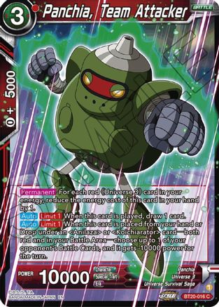 Panchia, Team Attacker (BT20-016) - Power Absorbed Foil