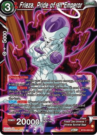 Frieza, Pride of an Emperor (BT20-009) - Power Absorbed