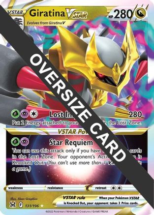 Giratina VSTAR 131 - Holofoil Jumbo Cards - Ultra Rare