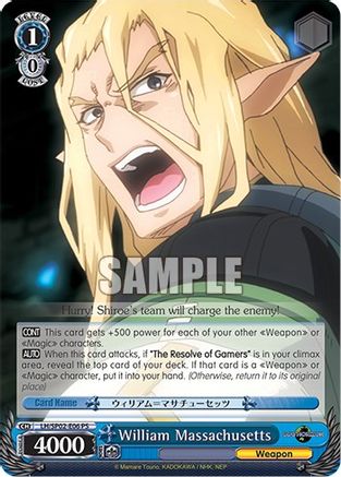 William Massachusetts (LG/SP02-E6 PS) - LOG HORIZON Power Up Set