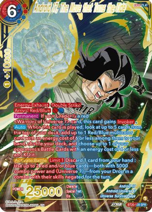 Android 17, The Move that Turns the Tide (SPR) (BT20-139) - Power Absorbed Foil